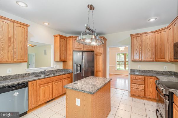 Interior, Kitchen, Pendant Lights, Recessed Lighting