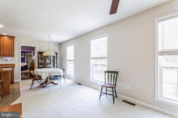 Dining room, Interior, Recessed Lighting