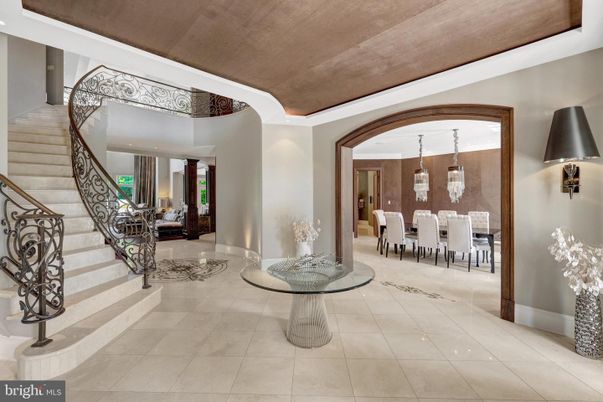 Dining room, Interior, Pendant Lights