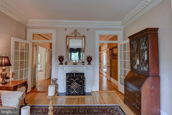 Fireplace, Interior, Wood Texture Flooring
