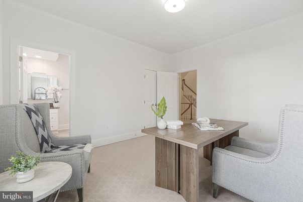 Home Office, Interior, Recessed Lighting