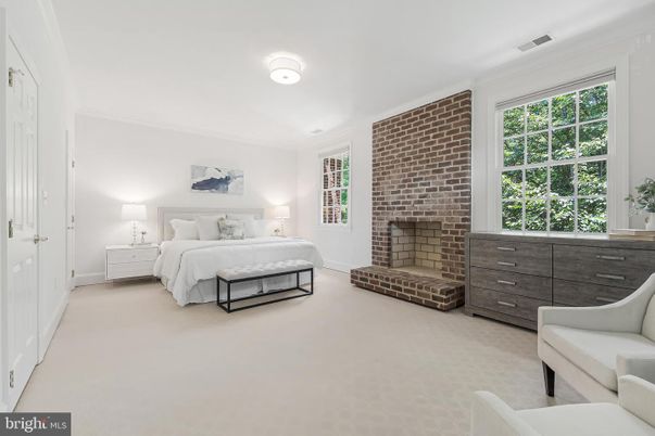 Bedroom, Fireplace, Interior, Stone Walls
