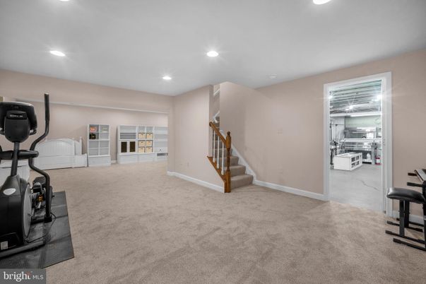 Fitness Equipment, Interior, Recessed Lighting
