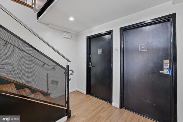 Elevator, Interior, Recessed Lighting, Wood Texture Flooring