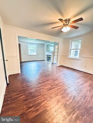 Empty room, Fireplace, Interior, Wood Texture Flooring