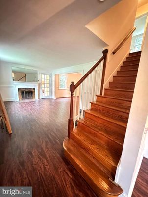Fireplace, Interior, Wood Texture Flooring