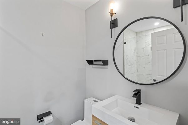 Bathroom, Interior, Marble Walls