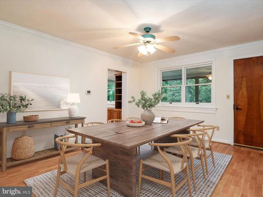 Dining room, Interior, Wood Texture Flooring
