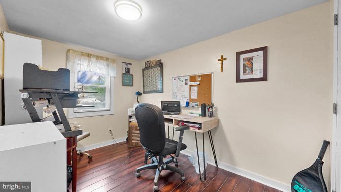 Home Office, Interior, Wood Texture Flooring