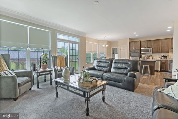 Interior, Kitchen, Living room, Pendant Lights, Recessed Lighting, Stainless Steel Appliances, Wood Texture Flooring