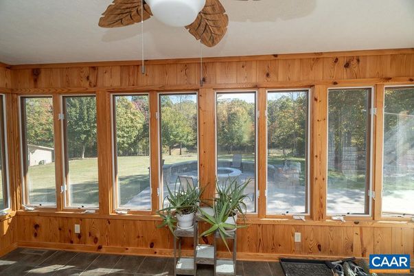 Interior, Sun Room, Wooden Walls