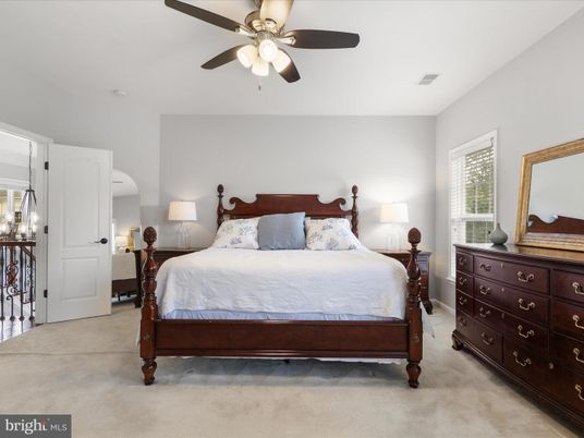 Bedroom, Interior, Pendant Lights