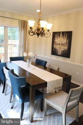Chandelier, Dining room, Interior