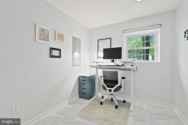 Home Office, Interior, Recessed Lighting