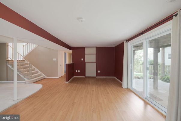 Empty room, Interior, Wood Texture Flooring