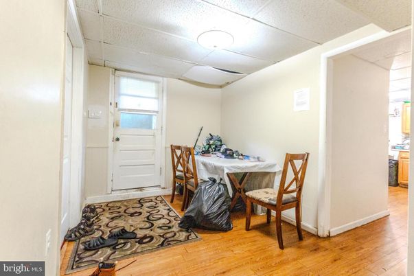 Dining room, Interior, Wood Texture Flooring
