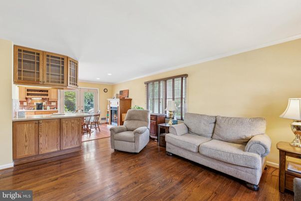 Dining room, Interior, Kitchen, Living room, Recessed Lighting, Wood Texture Flooring