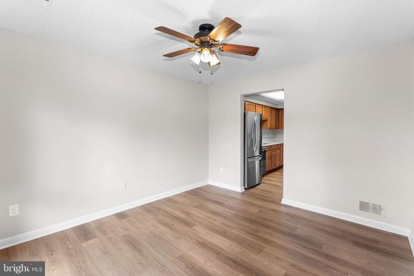 Empty room, Interior, Kitchen, Wood Texture Flooring