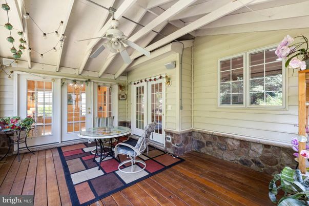Interior, Sun Room, Wood Texture Flooring