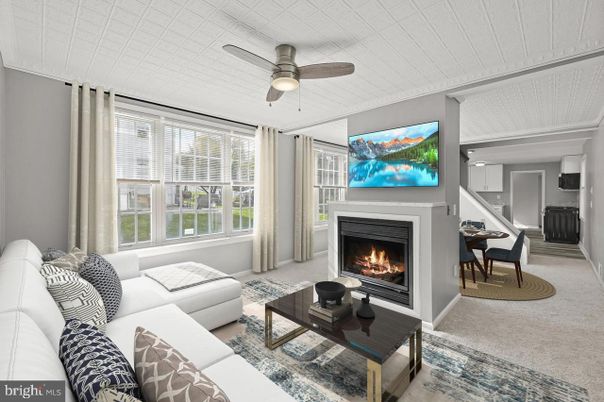 Fireplace, Interior, Living room