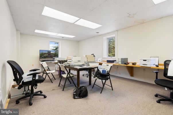 Home Office, Interior, Recessed Lighting