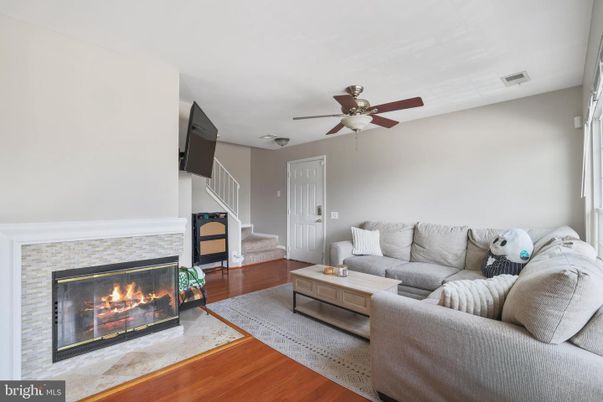 Fireplace, Interior, Living room, Wood Texture Flooring