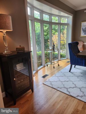 Interior, Sun Room, Wood Texture Flooring