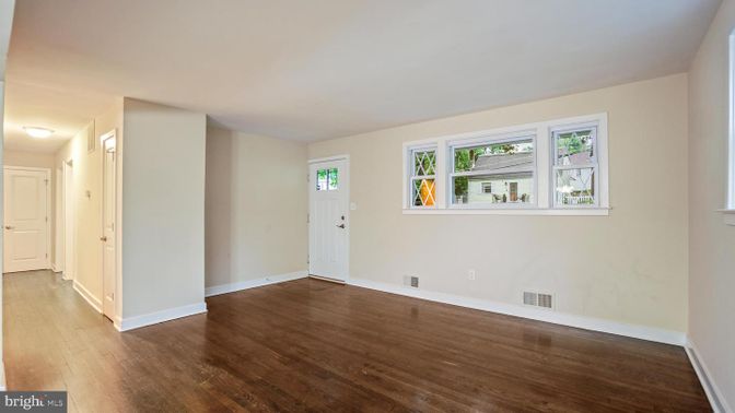 Empty room, Interior, Wood Texture Flooring