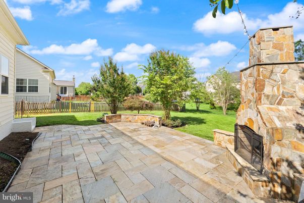 Backyard, Exterior, Fireplace
