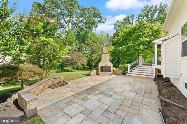 Backyard, Exterior, Fireplace