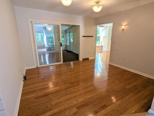 Empty room, Interior, Wood Texture Flooring