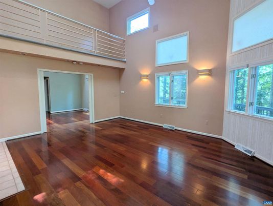 Empty room, Interior, Wood Texture Flooring