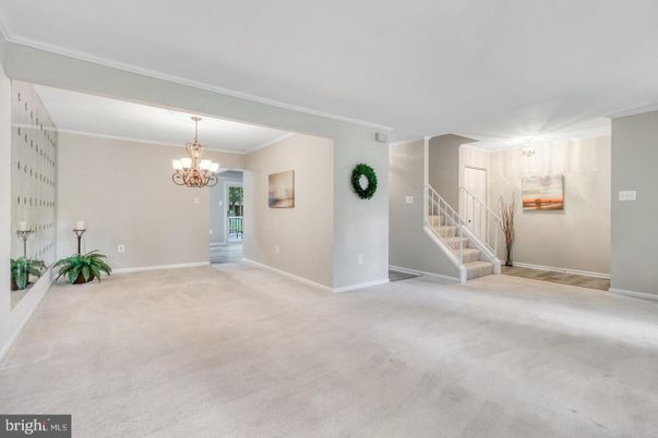 Chandelier, Empty room, Interior