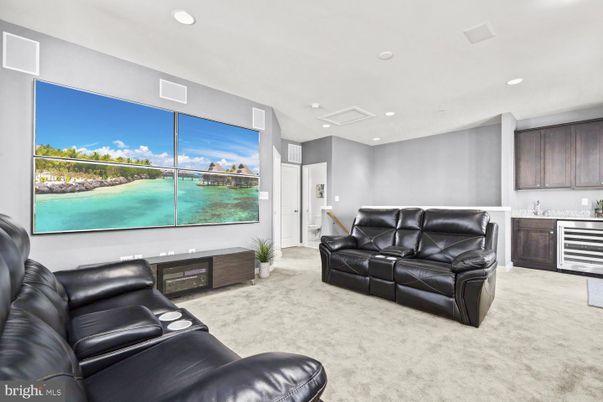 Home Theatre Room, Interior, Living room, Recessed Lighting, Theatre Room