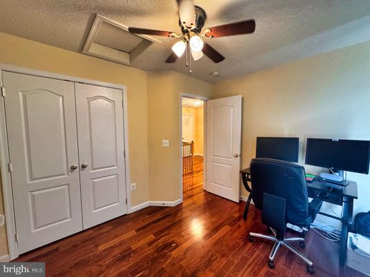 Home Office, Interior, Wood Texture Flooring