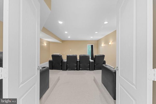 Home Theatre Room, Interior, Recessed Lighting, Theatre Room