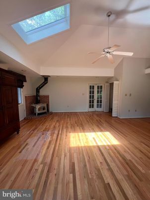 Empty room, Fireplace, Interior, Wood Texture Flooring