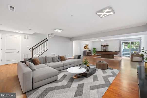 Billiard Table, Game Room, Interior, Living room, Wood Texture Flooring
