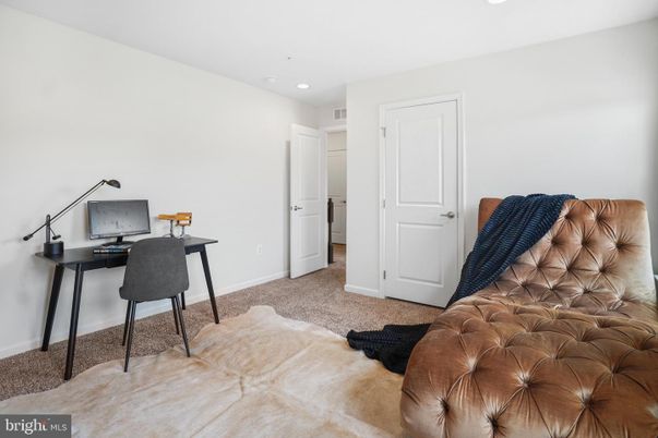 Home Office, Interior, Recessed Lighting