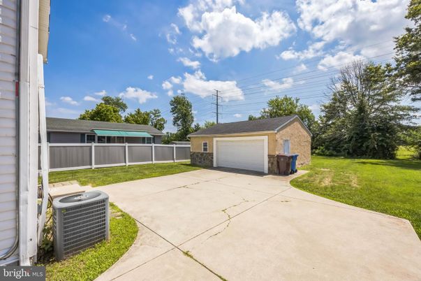 Backyard, Detached Garage, Exterior