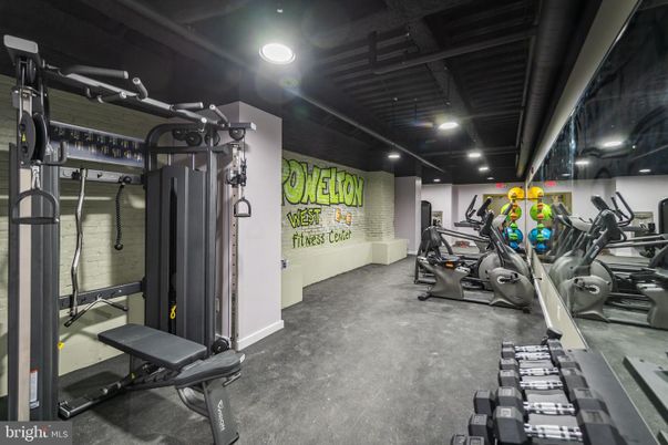 Fitness Equipment, Interior, Recessed Lighting