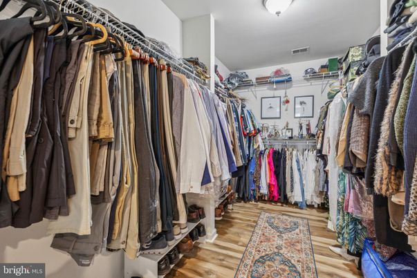 Interior, Walk-in Closets, Wood Texture Flooring