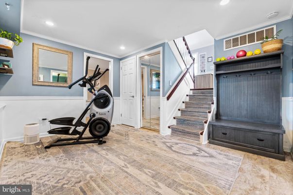 Fitness Equipment, Interior, Recessed Lighting