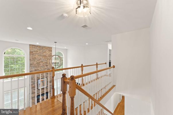 Interior, Recessed Lighting, Stone Walls, Wood Texture Flooring