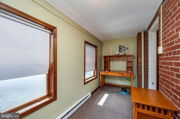 Home Office, Interior, Stone Walls