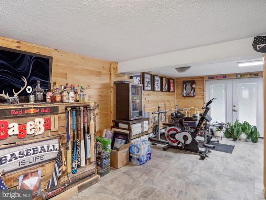Fitness Equipment, Interior, Wooden Walls