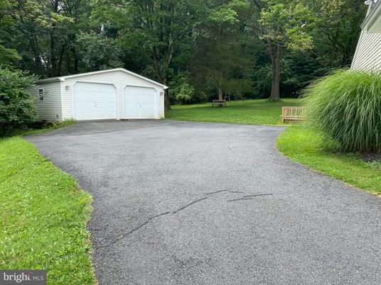 Backyard, Detached Garage, Exterior