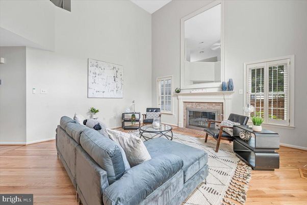 Fireplace, Interior, Living room, Wood Texture Flooring