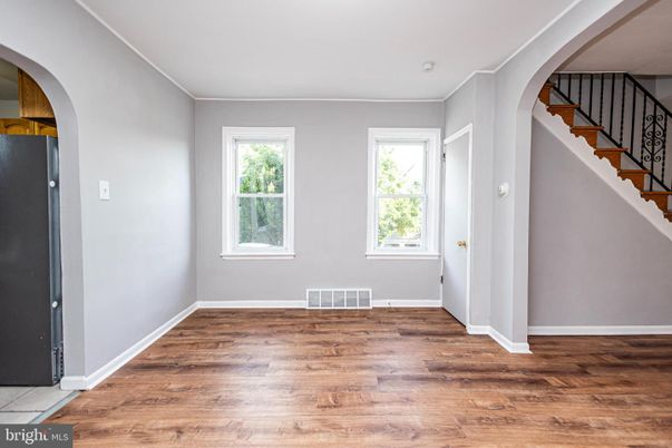 Empty room, Interior, Wood Texture Flooring