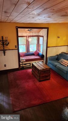 Interior, Living room, Wooden Ceilings, Wood Texture Flooring